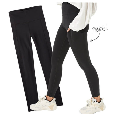 High Waist Black Leggings by American Eagle | BuDhaGirl