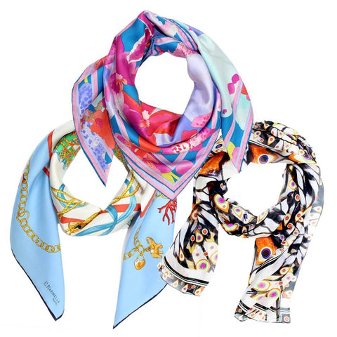 Como Milano Silk Scarves | BuDhaGirl