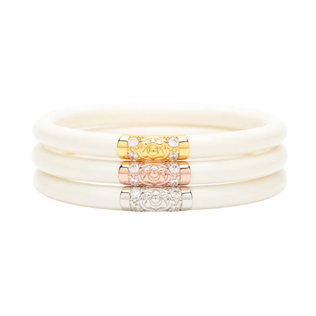 Ivory Bangle Set | Bangles and Bracelets | Three Kings By BuDhaGirl