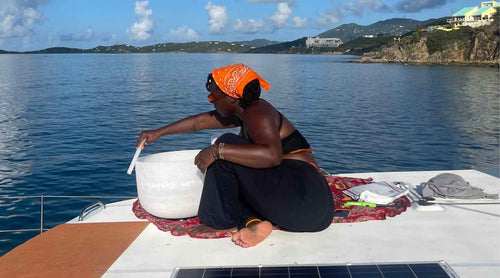 Benita Marshall | Prima capitano Charter Captain Charter Afro-Carribbean Yacht | BuDhaHomage di BuDhaGirl