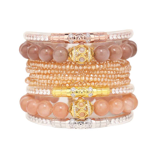 Bridesmaid Bangle Bracelet Stack