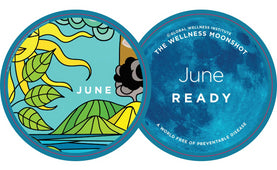 June 2022: Ready - Part of Global Wellness Moonshot Calendar for 2022 | BuDhaBrief by BuDhaGirl