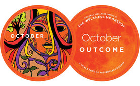 October 2022: Outcome - Part of Global Wellness Moonshot Calendar for 2022 | BuDhaBrief by BuDhaGirl