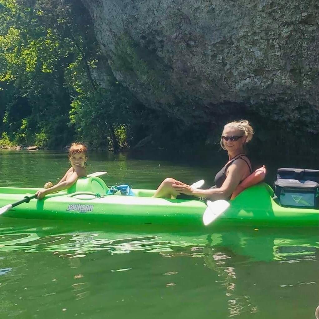 Pamela Bingham Kayaking on a Lake | BuDhaHomage by BuDhaGirl