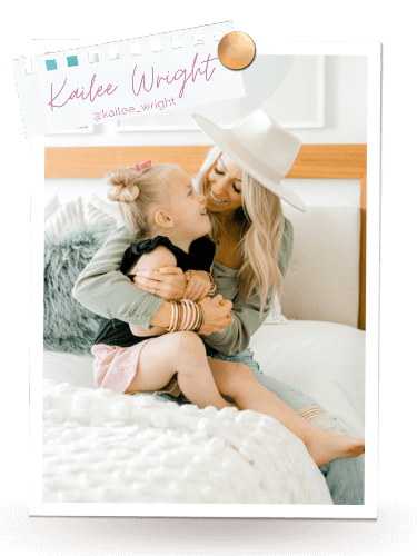 Kailee Wright with her daughter | BuDhaGirl