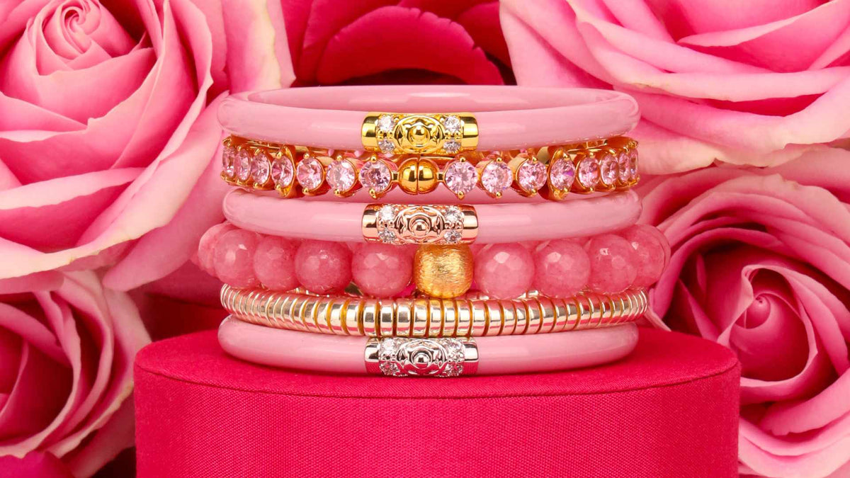 The Secret Admirer Stack - For the One Who Makes You Blush  | Valentine's Day Gifts for Women | Valentine's Day Jewelry | BuDhaGirl