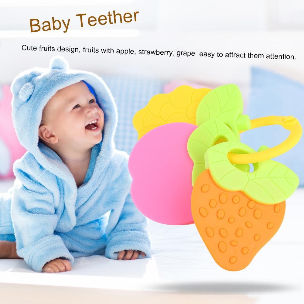 fruit teething ring