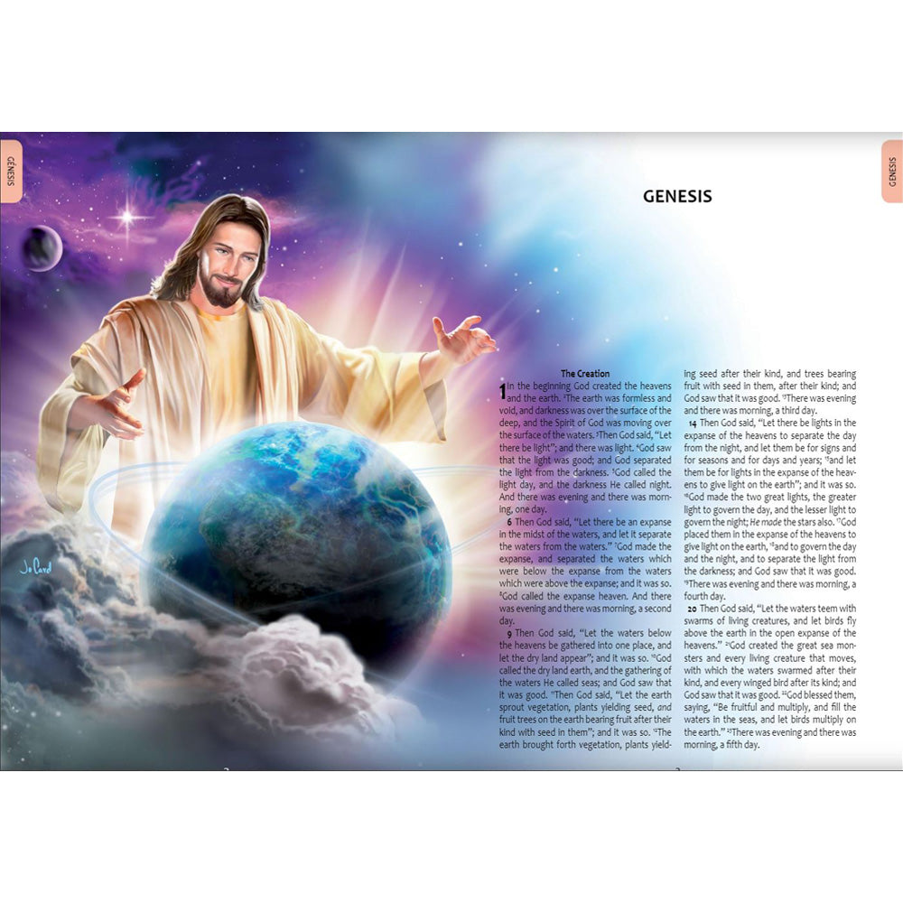 Nasb Amazing Illustrated Bible Softcover By Editorial Safeliz