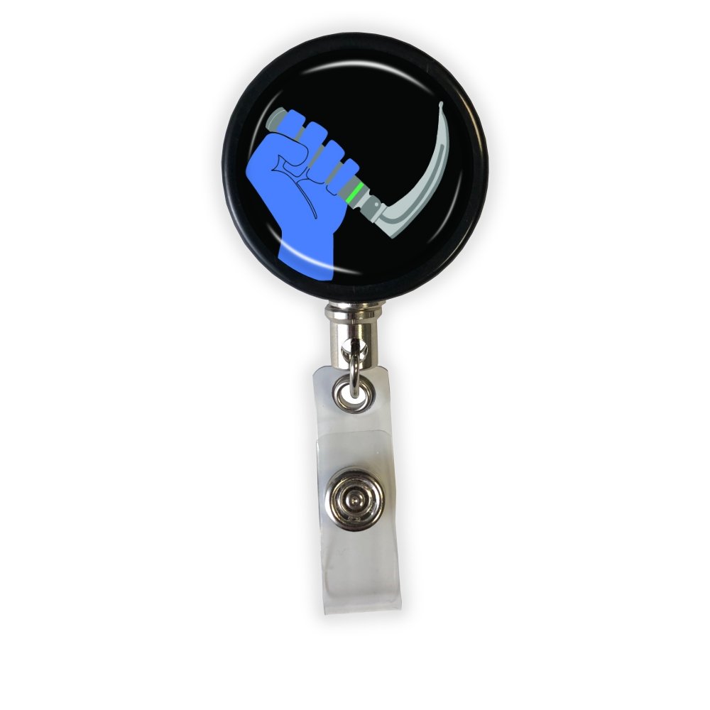 Sleepy Anesthesia Badge Reel - Rad Girl Creations