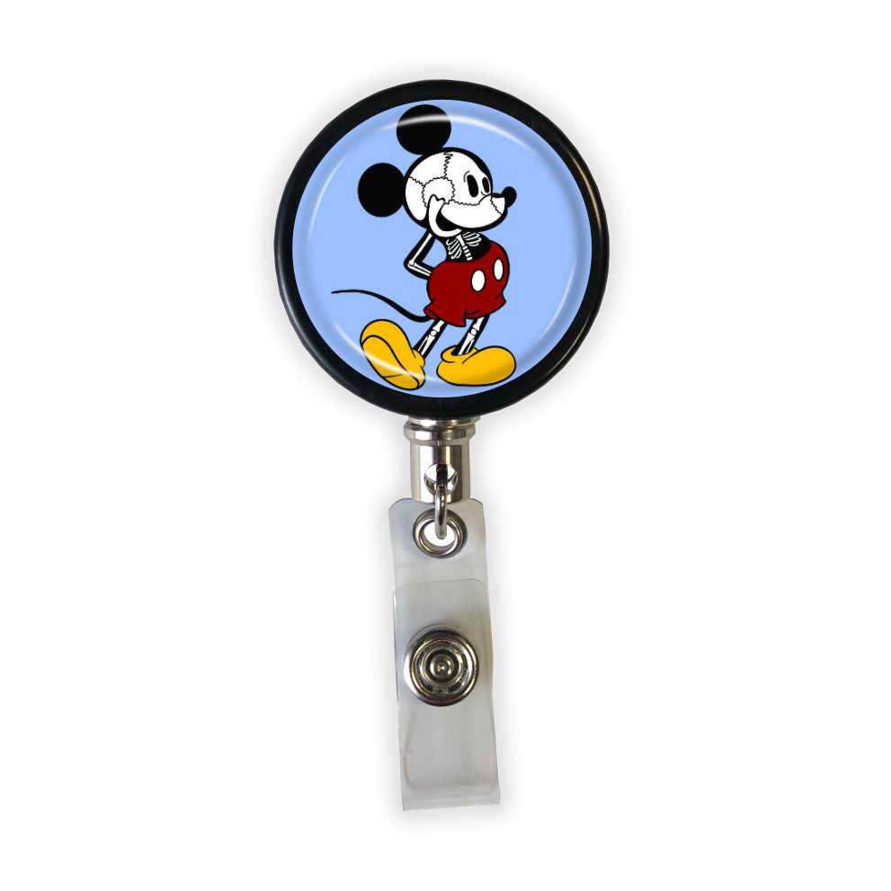 Mickey Confetti Badge Reel Badge Holder Badge Clip Disney Badge