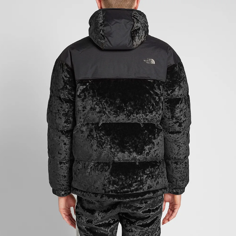 north face nuptse velvet