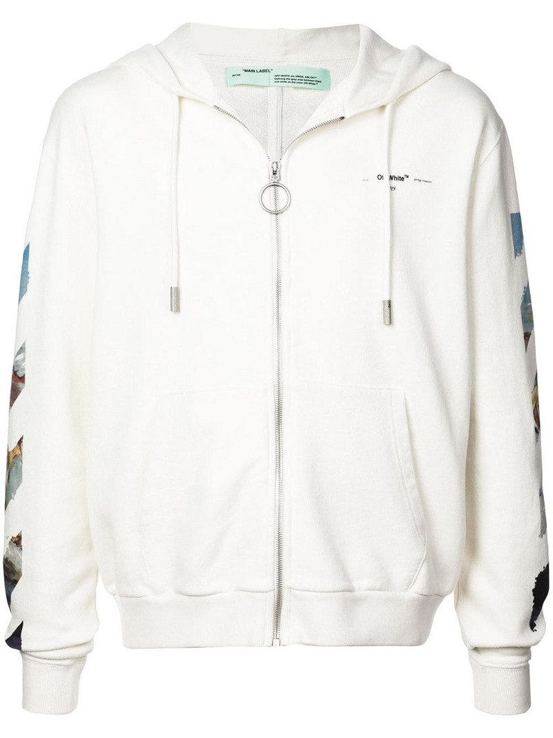 off white hoodie color