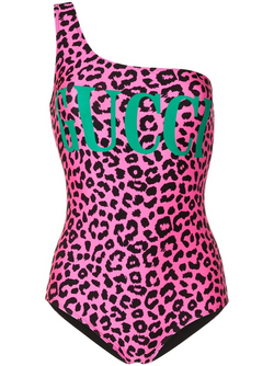 gucci leopard swimsuit