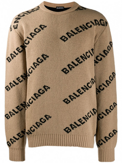 balenciaga knit jumper