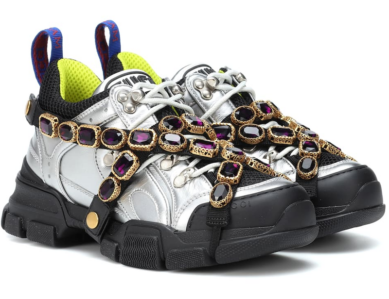 gucci sneakers with jewels