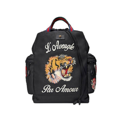 Gucci backpack with lion embroidery for 