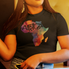 African color Map Women's short sleeve t-shirt