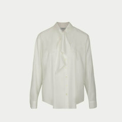 Erfo off-white blouse met strik