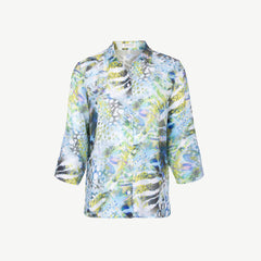 Erfo blouse Azuur pastel 