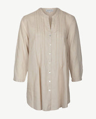 Erfo blouse linnen beige