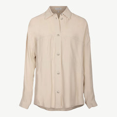 Erfo vestjasje/blouse oversized beige