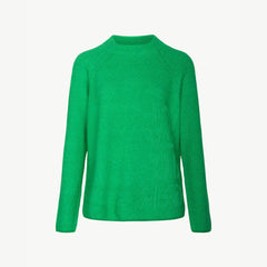 Rabe Pullover Ronde hals Groen mêlée