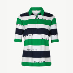 Rabe Polo Groen, wit en navy