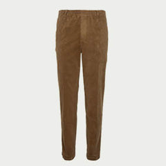 D.Y.P. Philip licht camel kleur ribcorduroy herenbroek met elastiek