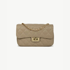 Tas sophia leer beige