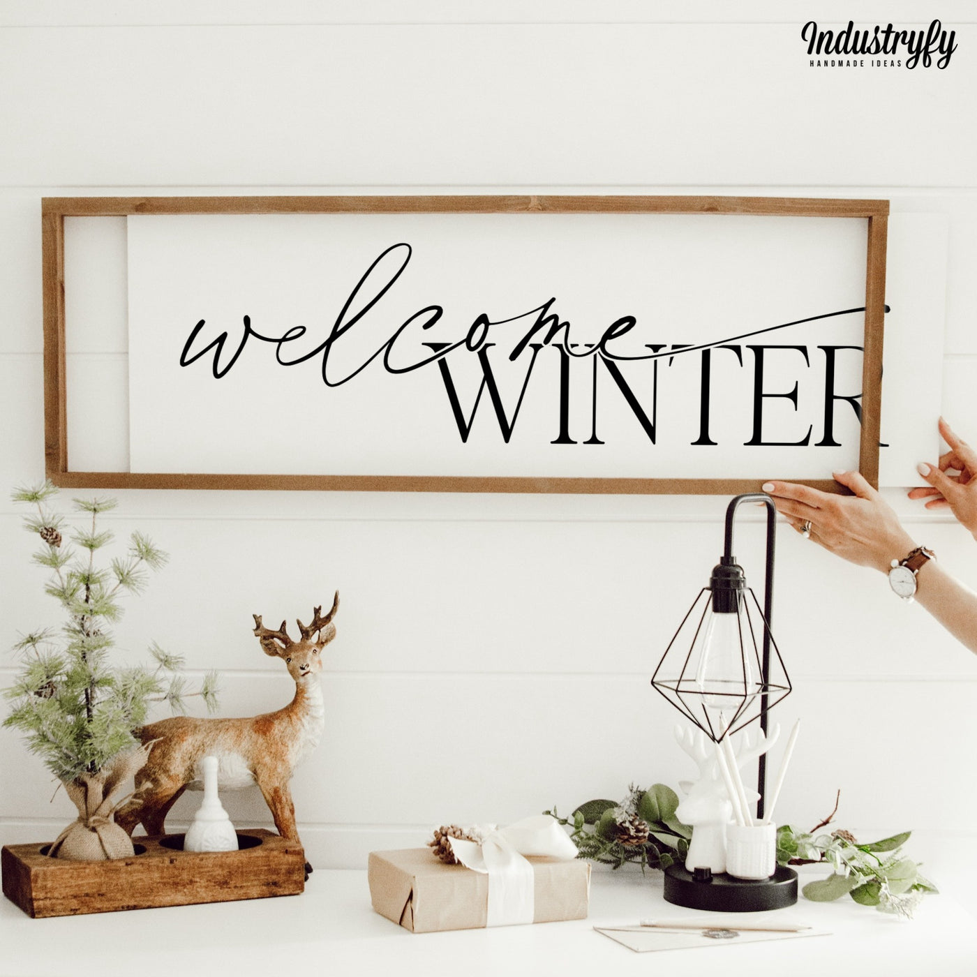 Landhaus Schild | Welcome winter No.2