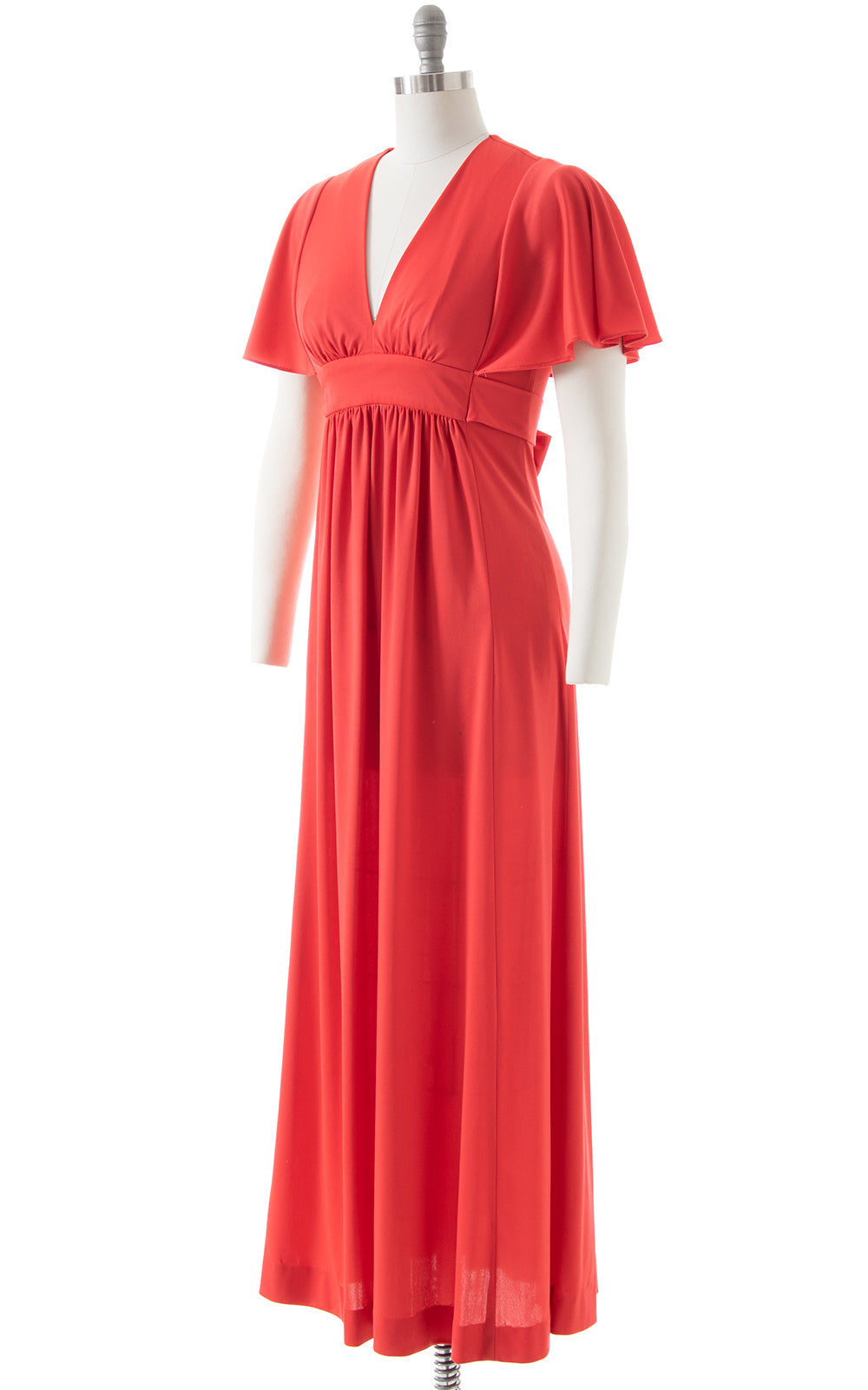 1940年代 salmon pink dress - ロングワンピース/マキシワンピース