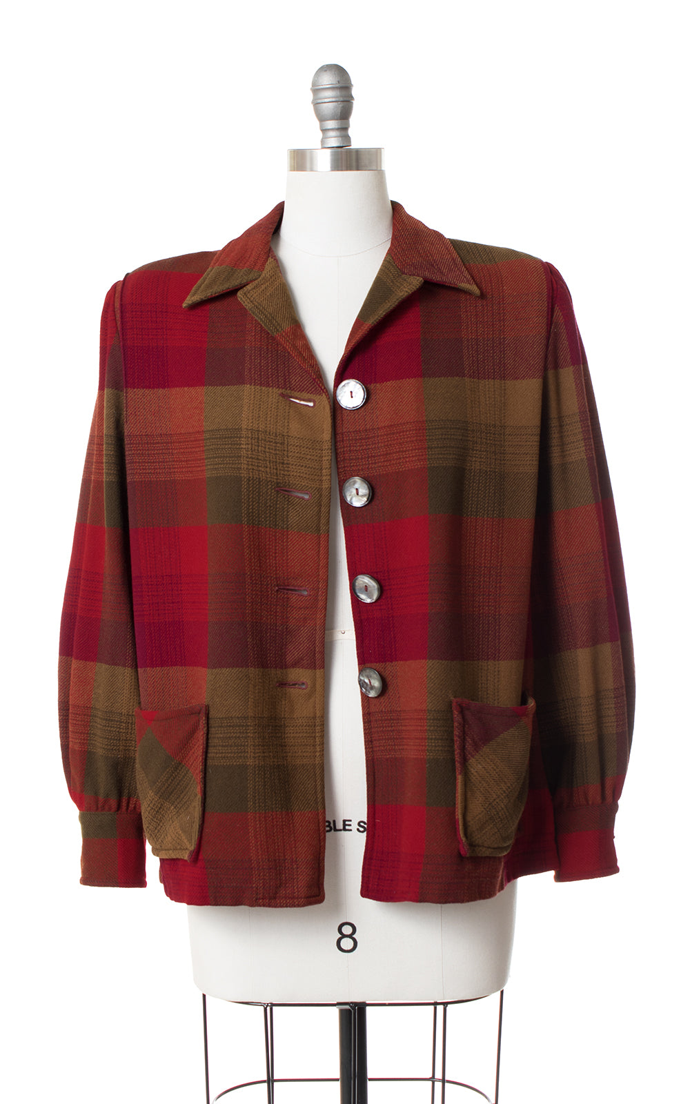 1950s Plaid Wool Pendleton 49er Jacket | medium/large – Birthday Life ...