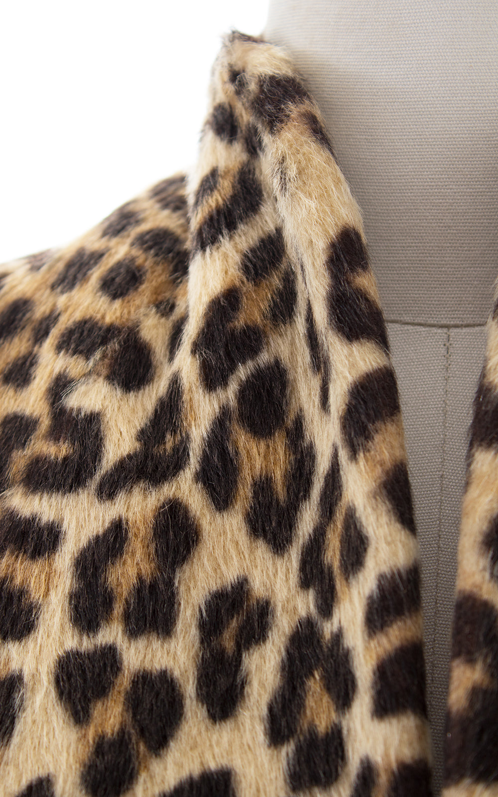 1950s Leopard Print Faux Fur Swing Coat | small/medium/large – Birthday ...