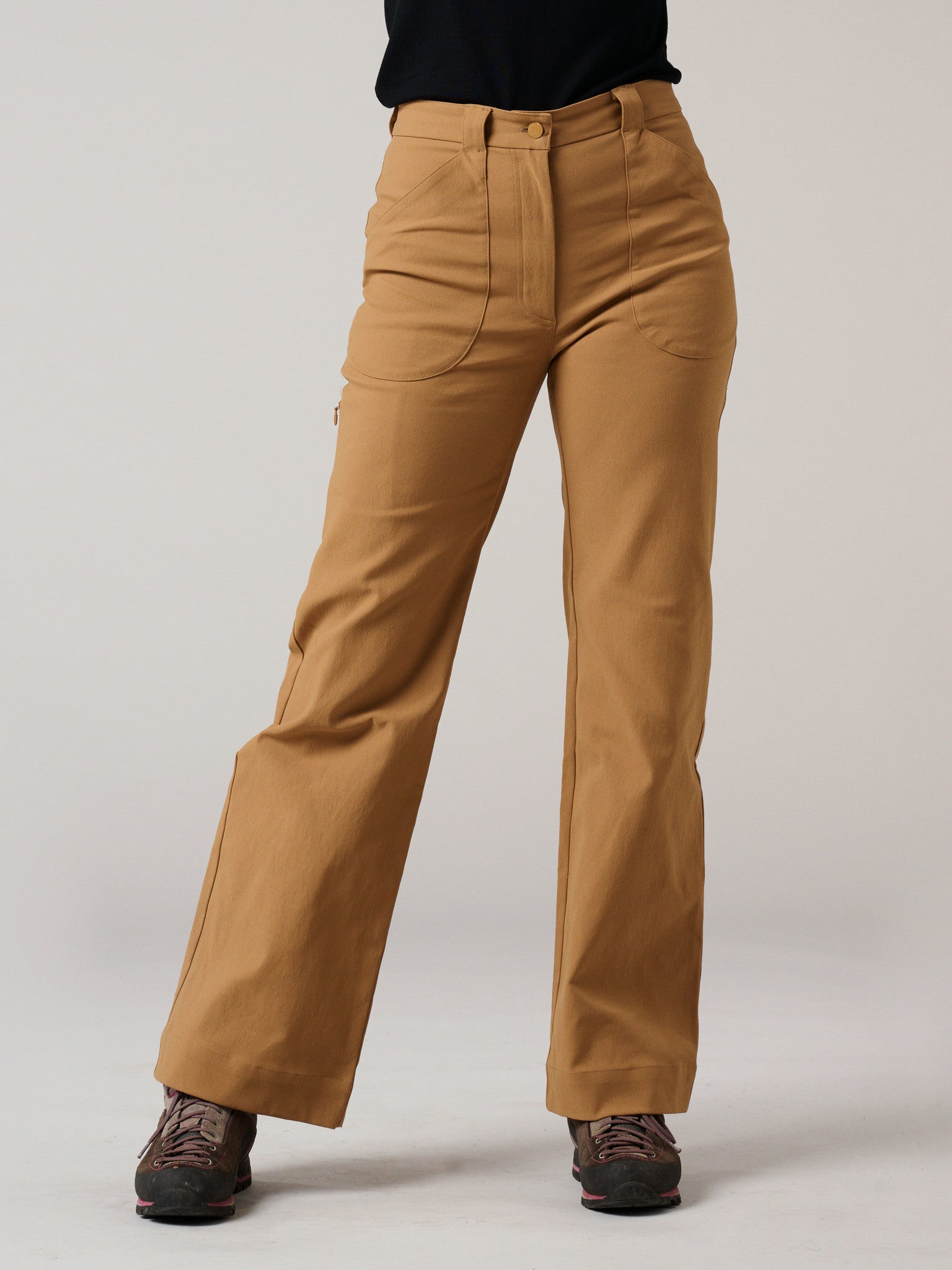 Astrid Outdoor Pants with Lengths Camel