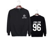 Kpop Merch Astro Member Printed Sweatshirt JINJIN 96 black / S All Ulzzang Shop