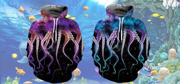 Beautiful Colorful Octopus Hoodies & Sweatshirts 2019 - Desert and ...