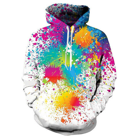 painting colorful hoodie