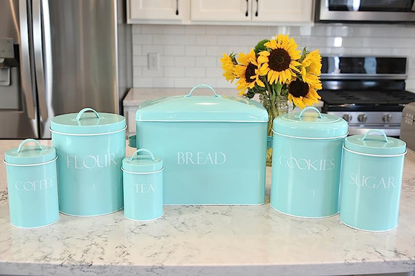 Mint Kitchen Canister