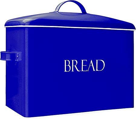 Royal Blue Bread Bin