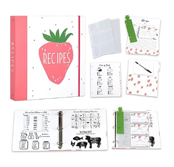 Strawberry Recipe Binder