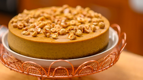 Maple-Pumpkin Cheesecake