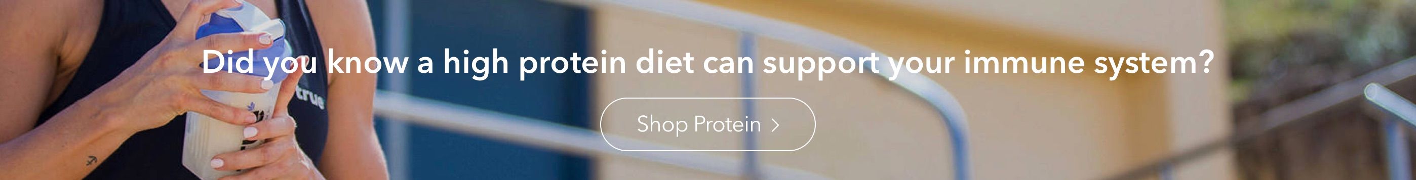 High Protein Diet Banner