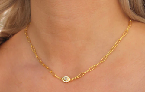 V Neckline for Necklaces