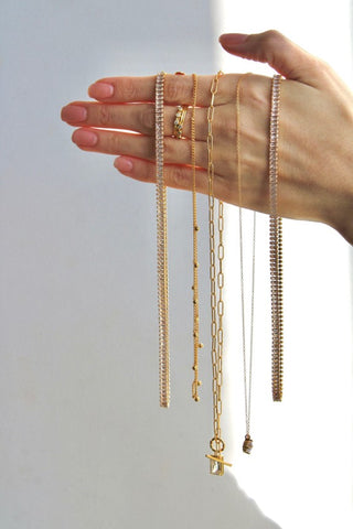 Hanging Jewelry to care for your dainty jewelry products