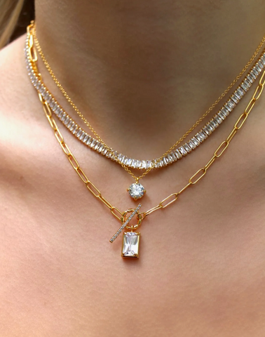 Layers that Shine - Necklaces with layers make a statement