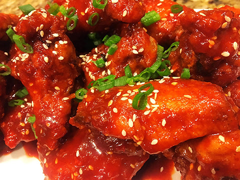 Korean Kettle Fried Wings Recipe