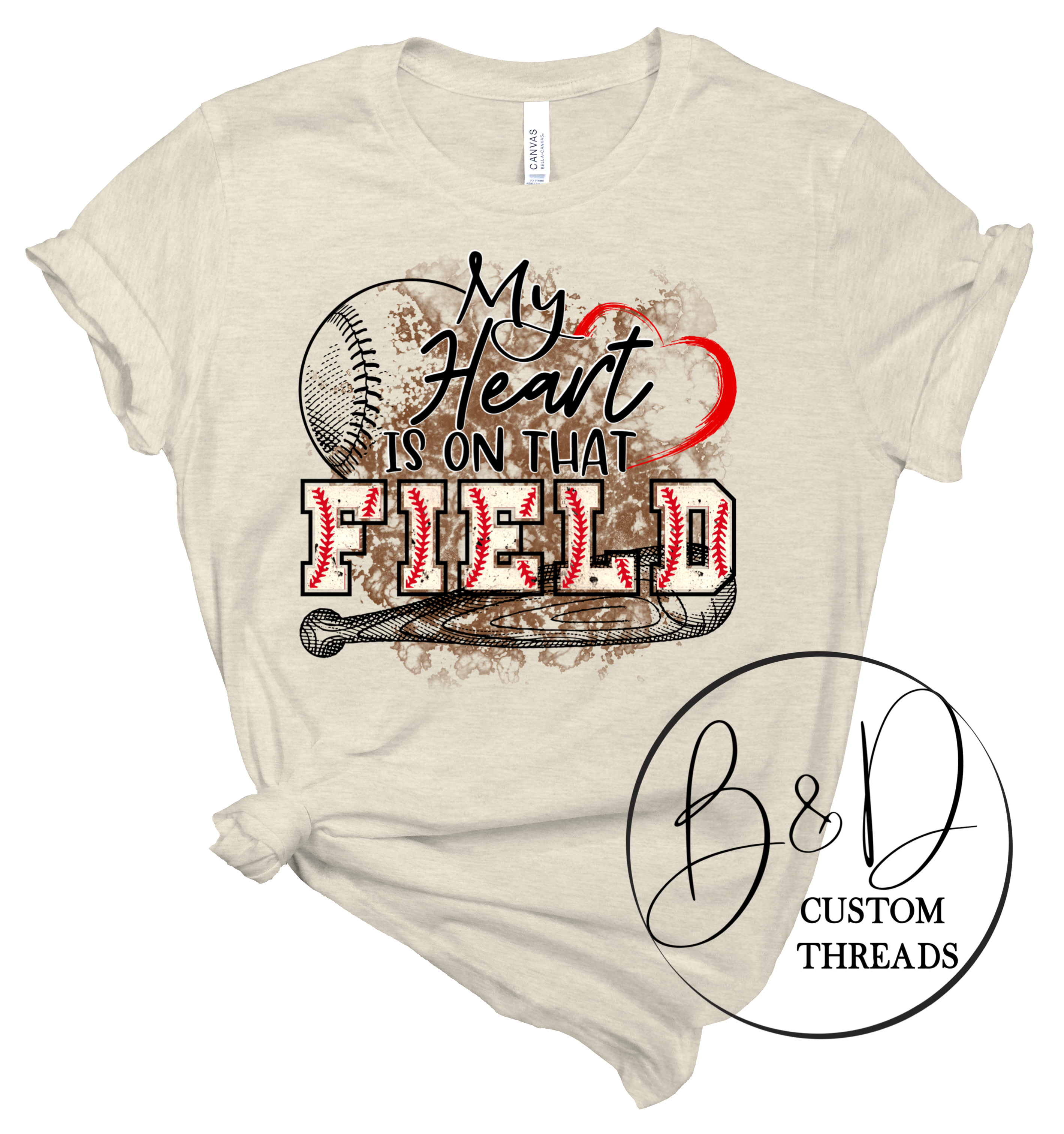 My heart is on that field- baseball
