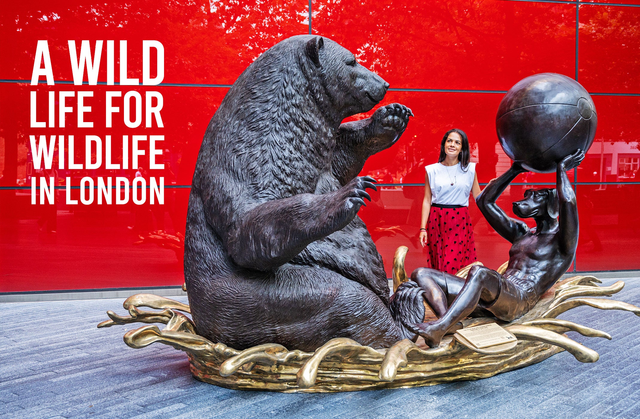 Astounding Animal Statues By Gillie And Marc Near London Bridge – Gillie  and Marc®