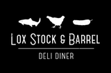 Lox Stock & Barrel Deli Diner Logo