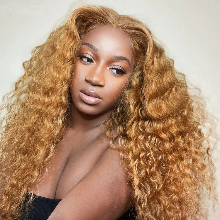 color 27 lace front wig